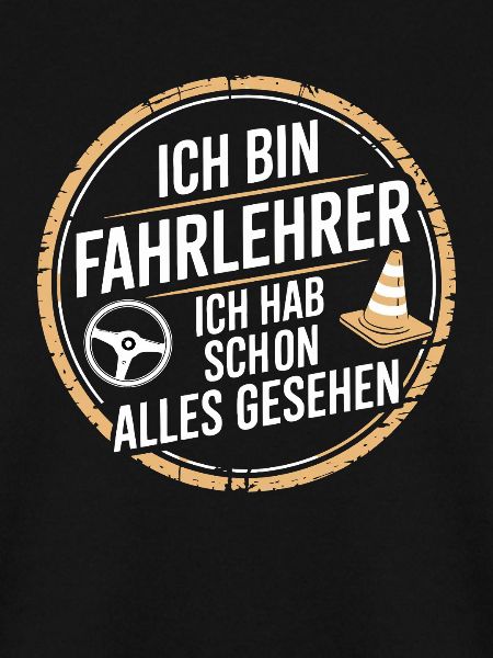 Fahrlehrer Fahrschule Cooler Fahrlehrer