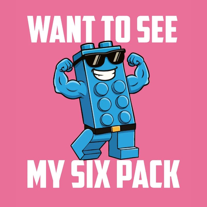 Willst du meinen Sixpack Brick Builder Block sehen 