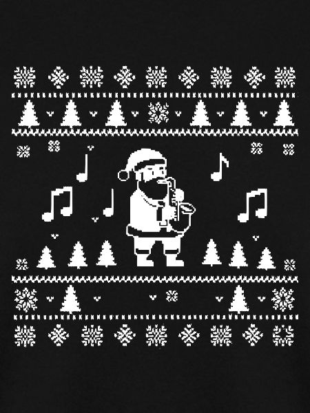 Christmas Man Saxophone Fun