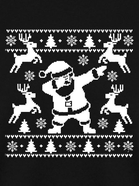 Dabbing Christmas Man XMas