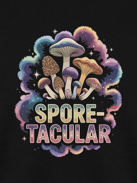 Mushroom Spore-tacular Funny Mycology