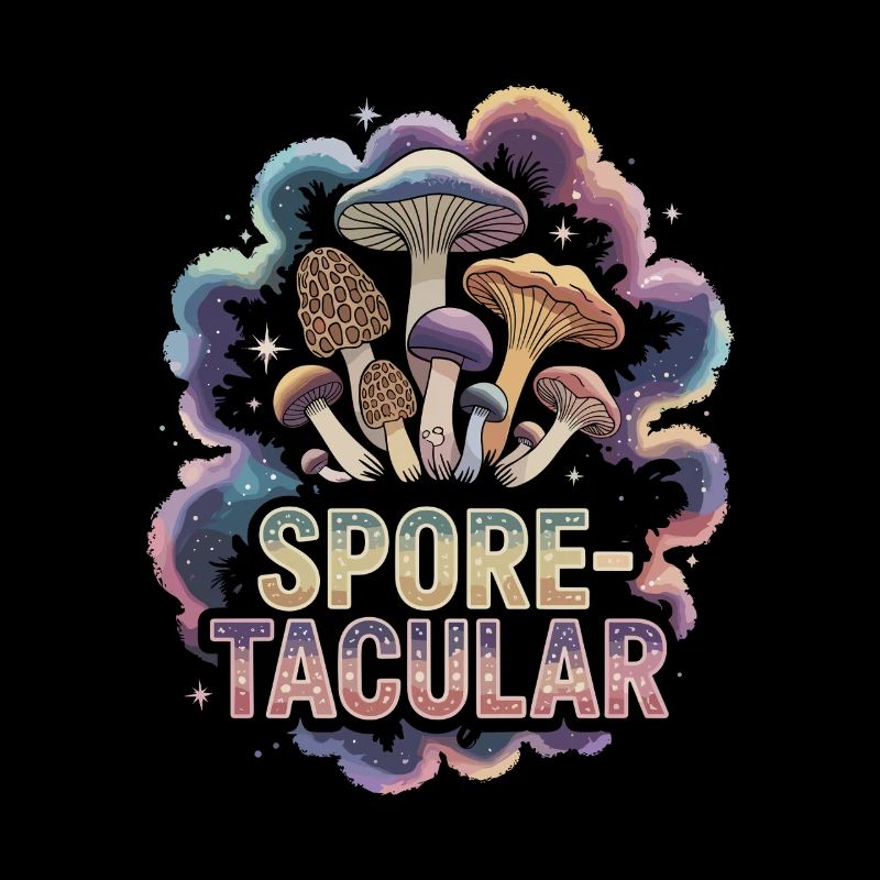 Mushroom Spore-tacular Funny Mycology
