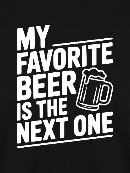 Mein Lieblingsbier ist das nächste