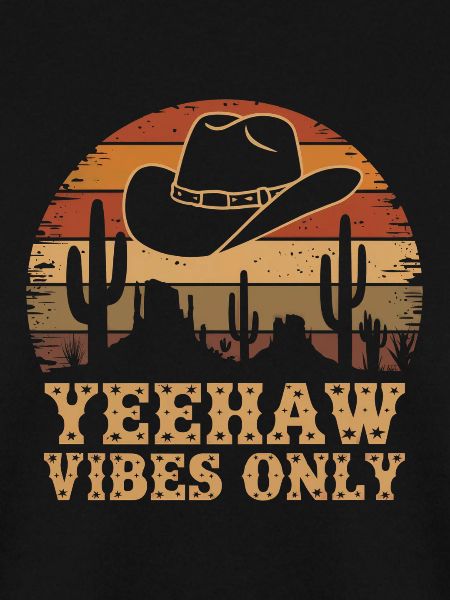 Yeehaw Vibes Only – Western Retro