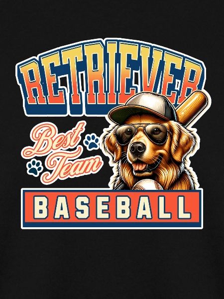 Golden Retriever Baseball Team