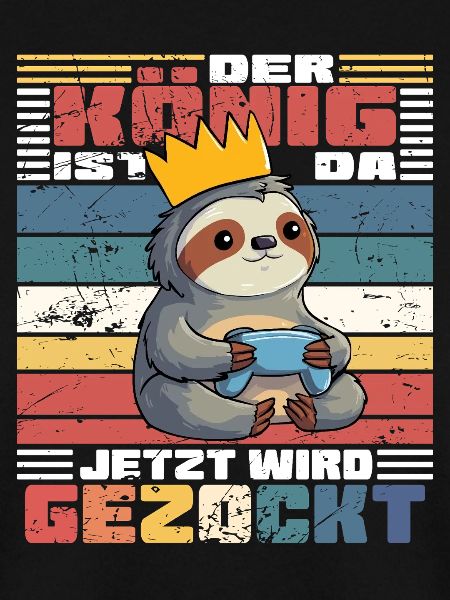 Der König am zocken