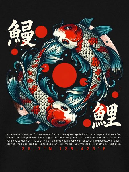 Koi Karpfen Japan Glückssymbol