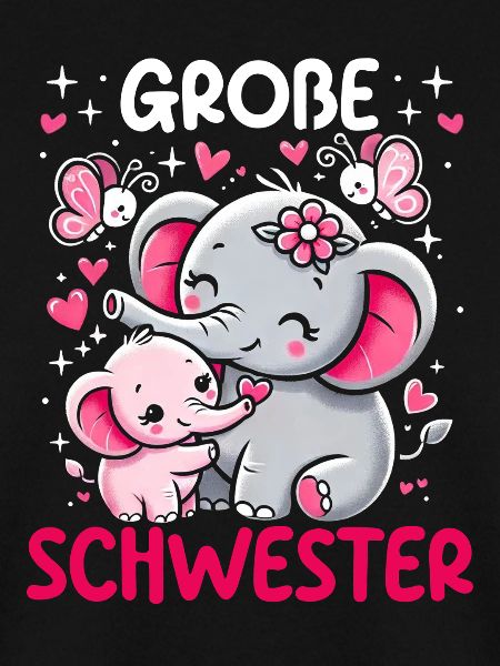 Big Sister Elephants Older Sibling