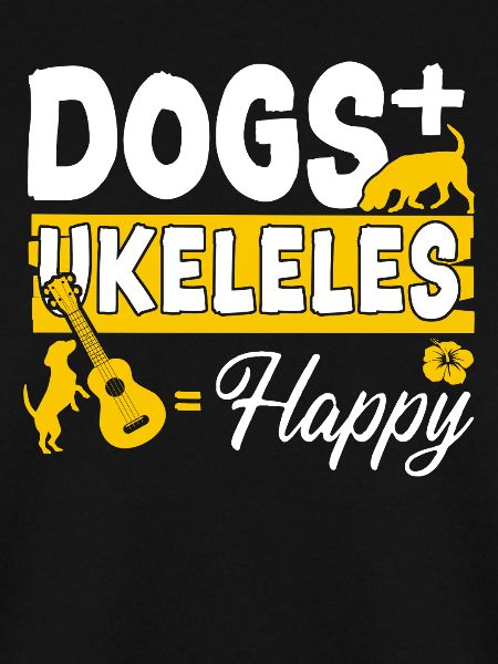 Hawaiian Ukulele Uke Dogs +