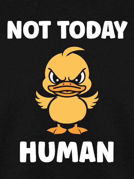 Rebel Duck Not Human Today