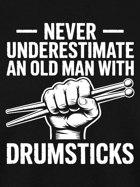 Drummer Spruch Lustiges Schlagzeuger Geschenk