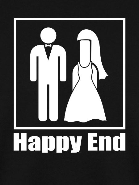 The true happy ending wedding