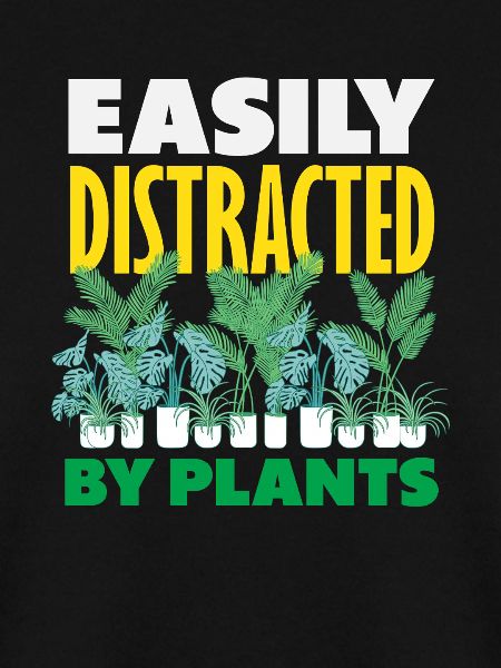 Plant lovers distracted by plants