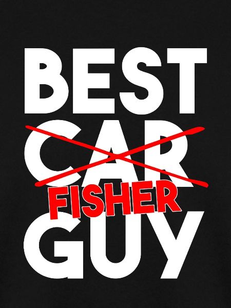 Bester Fisher Guy lustiger Angel-Slogan