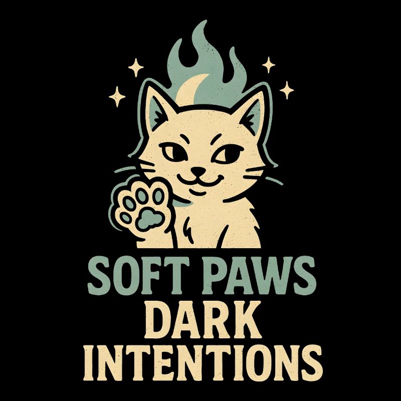 Gentle Paws, Dark Intentions | Cat