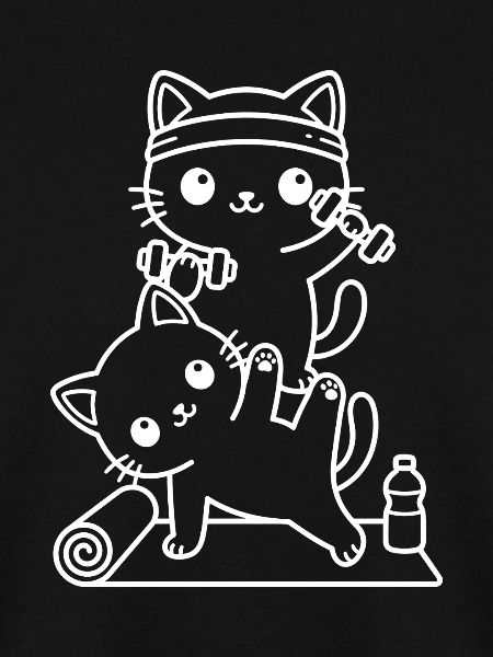 Kawaii cats training