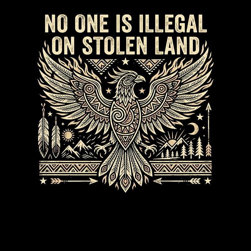 Niemand ist illegal auf gestohlenem Land