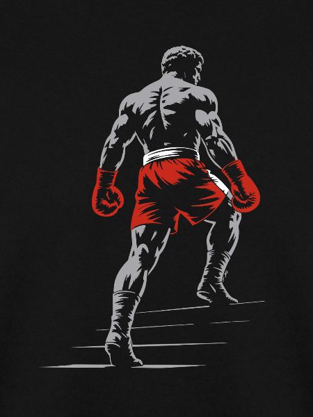 Boxer in Boxing Gloves