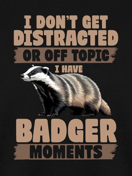 Funny Animal Badger