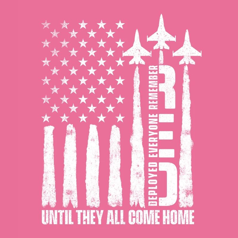 RED Until They All Come Home Support Troops