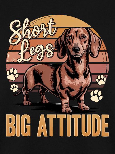 Funny Dog Breed Dachshund