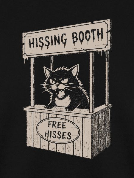 Katzenstand im Hissing Booth