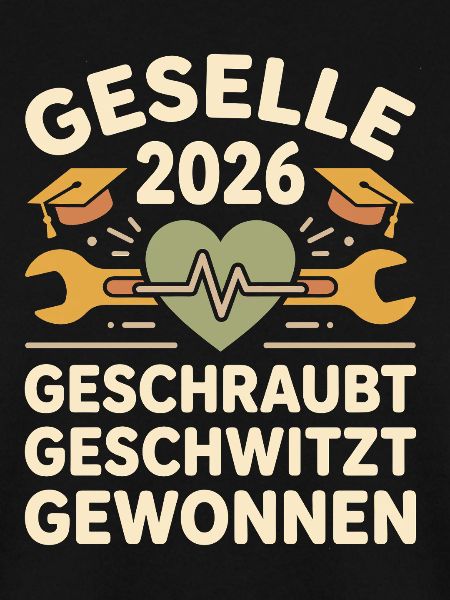 Geselle 2026 Geschraubt Gewonnen