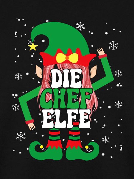Christmas Die Chef Elfe Weihnachten