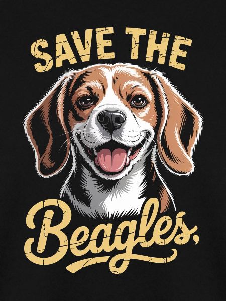 Rettet die Beagles-Illustration