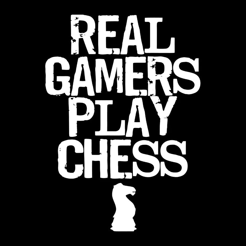 Les vrais joueurs jouent aux échecs