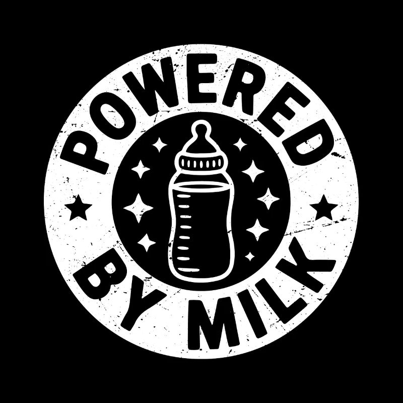 Alimenté par le lait