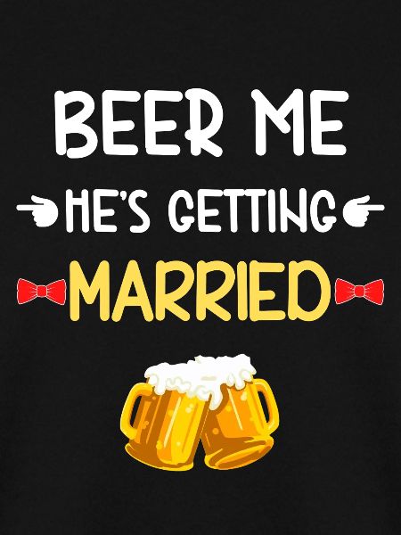 Beer Me Bräutigam-Trupp