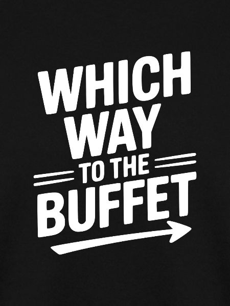 Welcher Weg zum Buffet