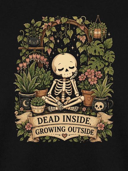 Dead Plants Inside Grow Outside