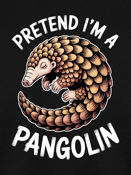 Pangolin Sayings Pine Cone Gift