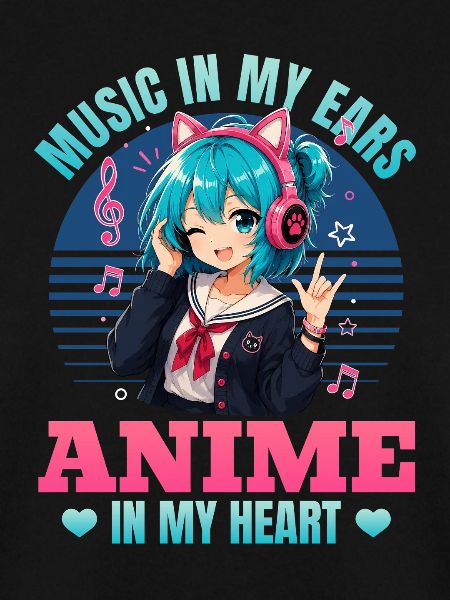 Anime and Music Chibi