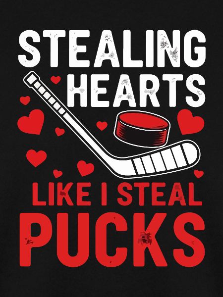 Stealing hearts like pucks