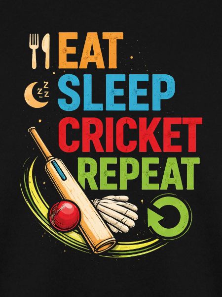 Cricket Food Sleep Repeat