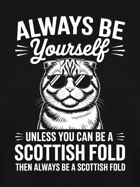 Schottische Faltohrkatze Scottish Fold Geschenk
