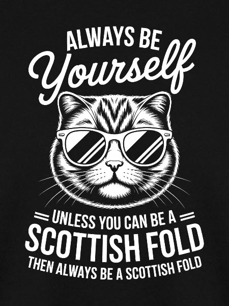 Schottische Faltohrkatze Scottish Fold Geschenk