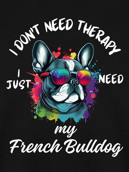 Cooler Französischer Bulldogge