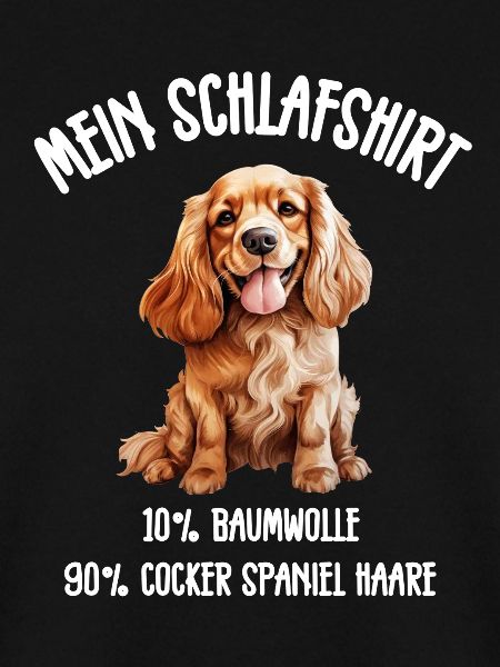 Cocker Spaniel Schlafshirt