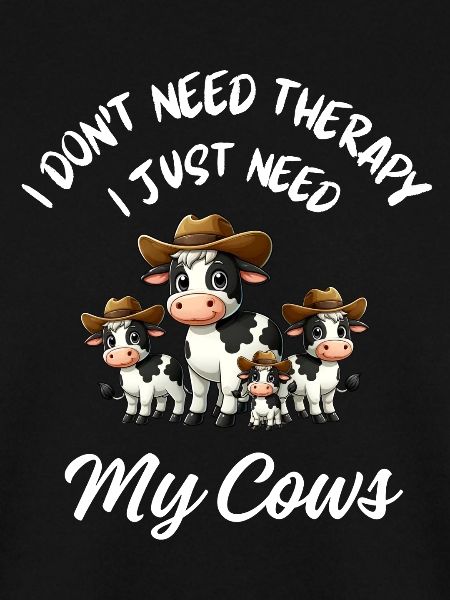 Herde der Cowboy-Rinderfamilie