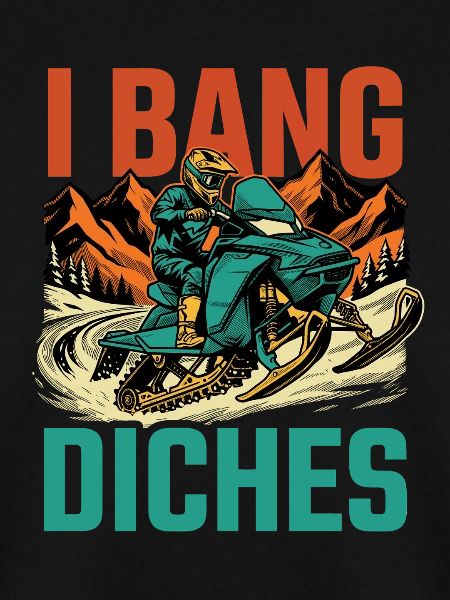 Ditch Banging Schlittenfahrer – Schneemobil Schneemobilfahren