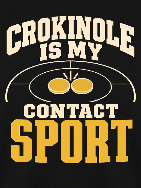 Crokinole-spieler 20-loch-crew Turniergeschenk