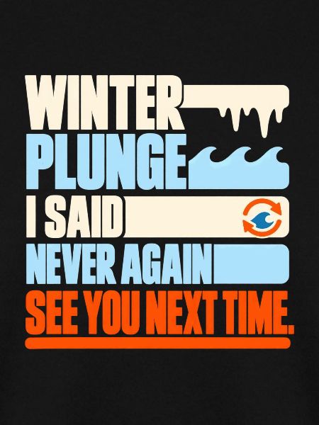 Winter Sprung Kaltwasser-challenge Schwimmfinisher