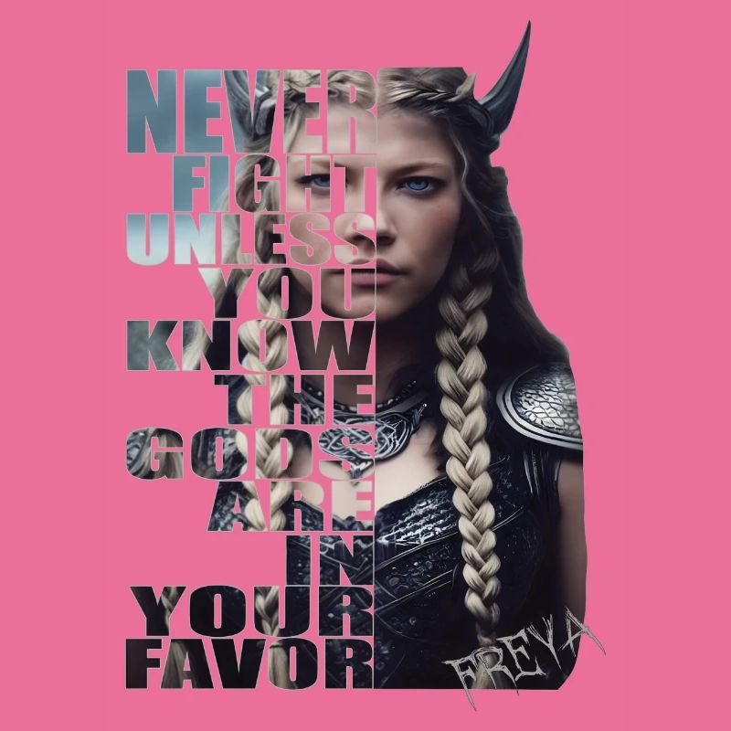Shield Maiden Viking Warrior Middle Ages Freya