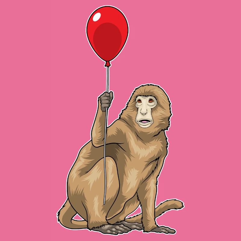 Affe Luftballon