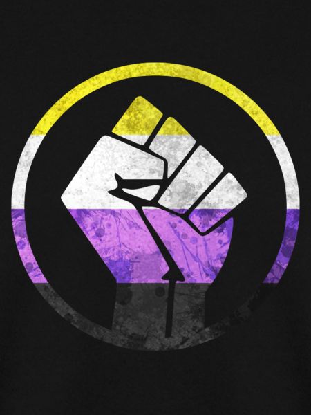 Fist Flag out Nichtbinär