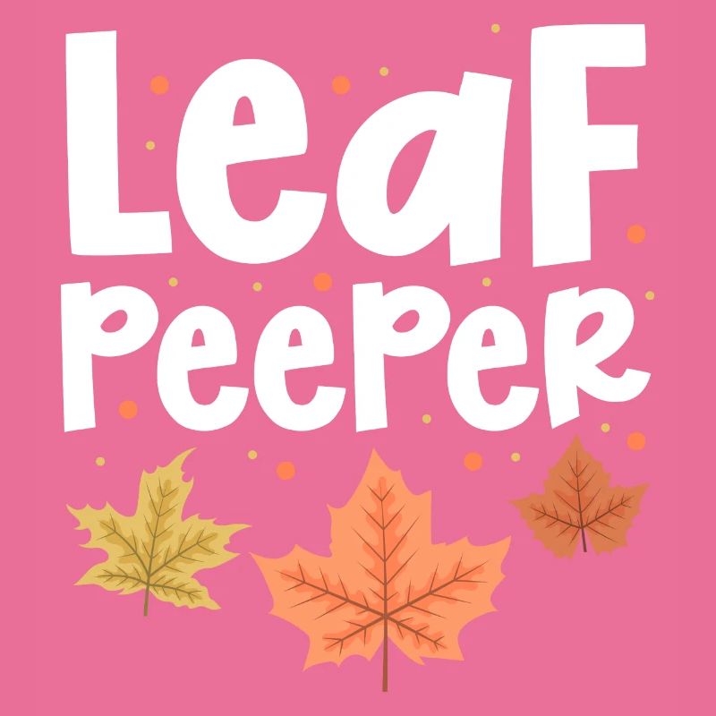 Leaf Peeper Peeping Automne Automne Saison Feuilles